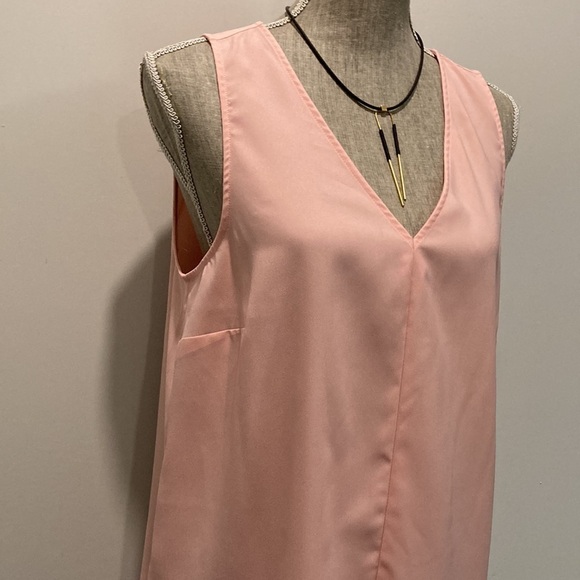 LORD & Taylor Pink Tank Top Large - Picture 8 of 12